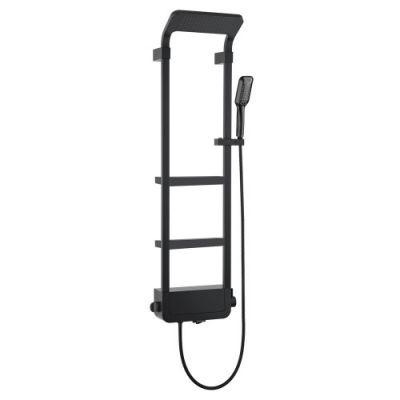 1220W0 Душевая панель B&W  W1220 Velvet Black (1300х405x230)