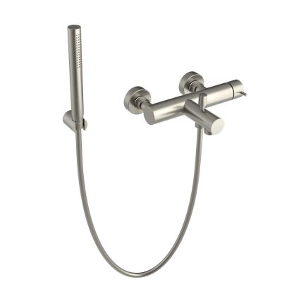 MIVE010RO/C04 Oioli Micro, однорычажный смеситель для ванны, цвет никель