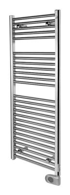 PBECZ-120-50/MQ Zehnder Aura полотенцесушитель элетрический 1226x500, хром