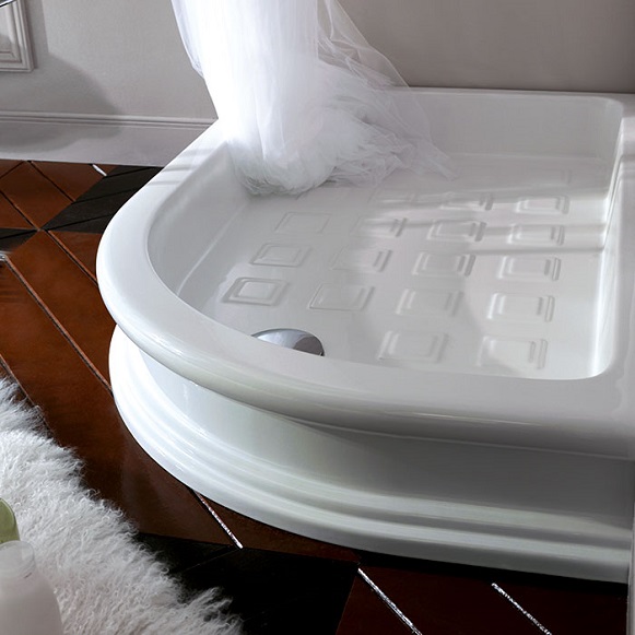 Поддон для душа керамический 120x80 Kerasan Retro 1332bi