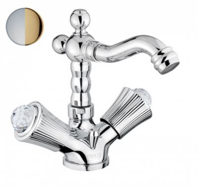 Смеситель для биде Fiore VENERE SKY (SWAROVSKI®) 13ZZ0635, хром/золото