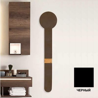 APEL000212 HOM ANETO RESIN полотенцесушитель вертикальный, чёрный