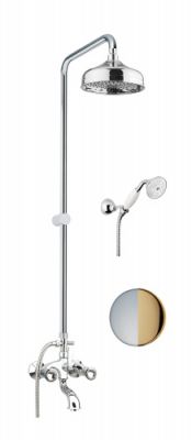 Душевая система Fiore VENERE SKY (SWAROVSKI®) 13CO0615, хром/золото
