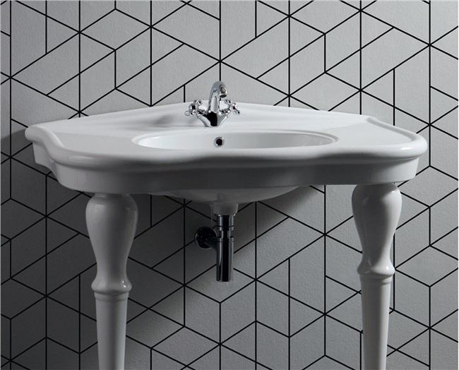 Набор белых стоек для консолей Paolina (2 шт.) Disegno Ceramica PA01200001