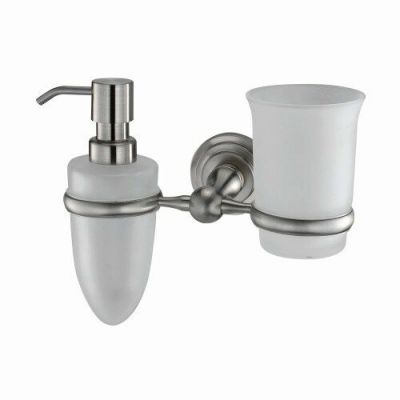 Ammer K-7089 Держатель стакана и дозатора Размеры (Ш/В/Г): 20х18,5х11 см