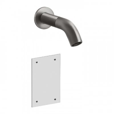 Gessi 316 Смеситель для раковины, настенный, электронный, внешняя часть, цвет: Steel Brushed 54314#239