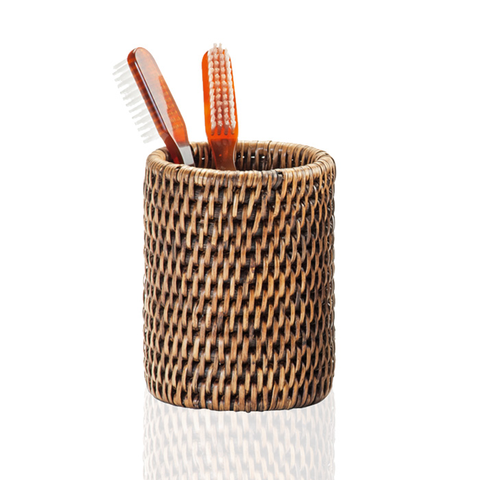 Decor Walther Basket BER Стакан настольный, цвет: ротанг темный 931892