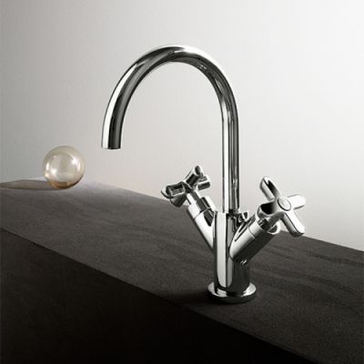 Fantini Icona Classic Смеситель для раковины, 1 отверстие, цвет: хром 53 02 R056F