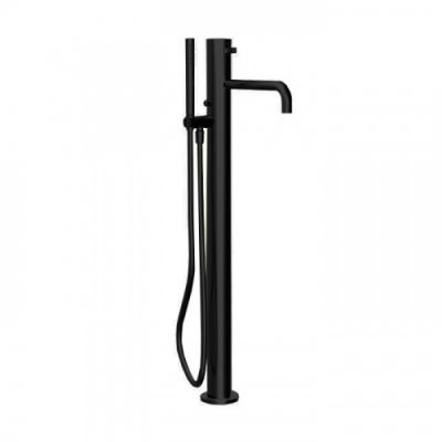Fantini AF/21 Смеситель для ванны, напольный, излив: 250 мм, цвет: Matt Gun Metal PVD 27 P5 A580B