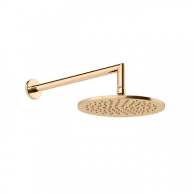 GESSI Ingranaggio Верхний душ с кронштейном D250 мм, цвет Brushed Brass PVD 63348#727