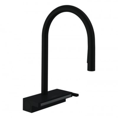 Hansgrohe Metris M71 Кухонный смеситель однорычажный, Eco, с вытяжным душем, 2jet, цвет: под сталь 14780800