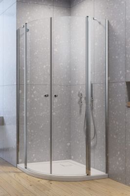 Радиальный душевой уголок 80X80 EOS PDD II