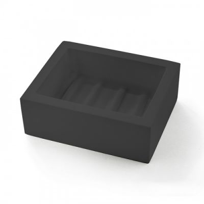 3SC Bemood Black Мыльница настольная, цвет: черный BEMN01A