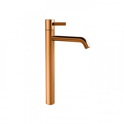 Fantini AF/21 Смеситель для раковины, 1 отв., высокий излив: 18.4 см, цвет: Matt Copper PVD 27 P9 A706WF