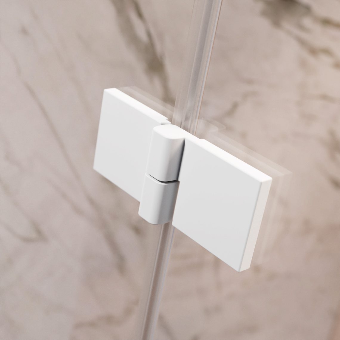 Душевая дверь 90 см Radaway Essenza Pro White DWJ 10099090-04-01L белый