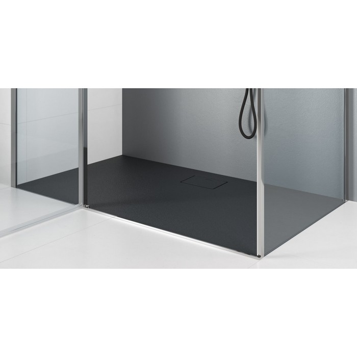 Поддон EXCELLENT Lavano 100x90 см (черный)