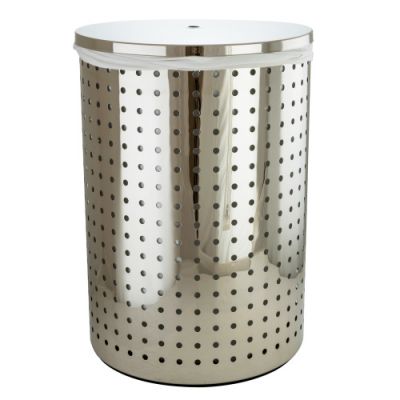Корзина для белья хром Migliore ML.COM-50.135.CR