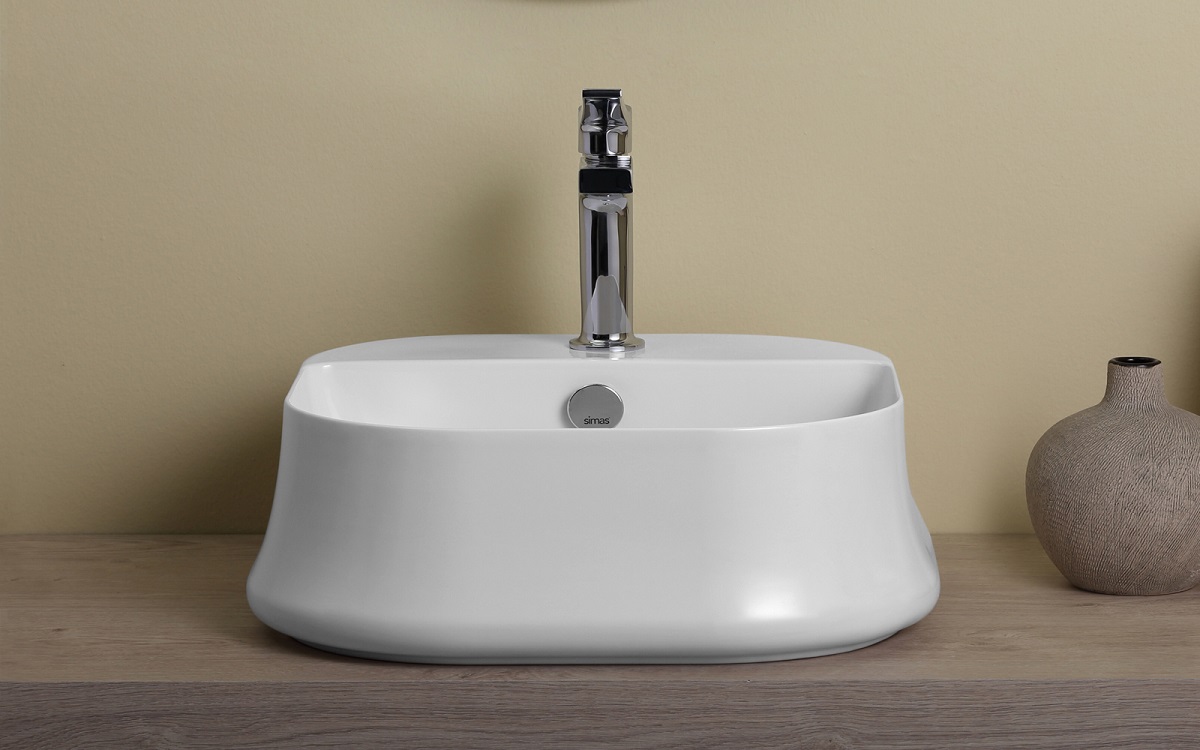Раковина на столешницу 42x42 Simas Sharp SH07