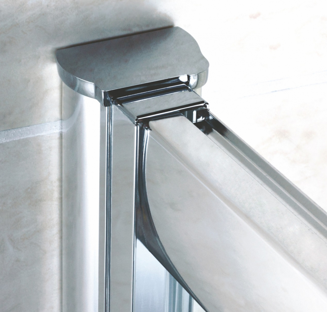 Cezares PRATICO BF-1-120-P-Cr Душевая дверь 120 см, стекло рифлёное Punto