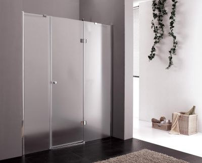 Cezares VERONA-W-B-13-30+60/60-P-Cr-R Душевая дверь в нишу, профиль Хром