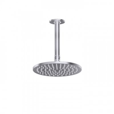 Gessi Inciso Потолочная душевая головка шарнирная на 1/2, Ø 200мм, длина изготавливается под заказ, цвет: finox 58150#149