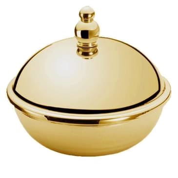 Контейнер косметический д.12х10 см Bagno & associati Opera OP86352 ORO