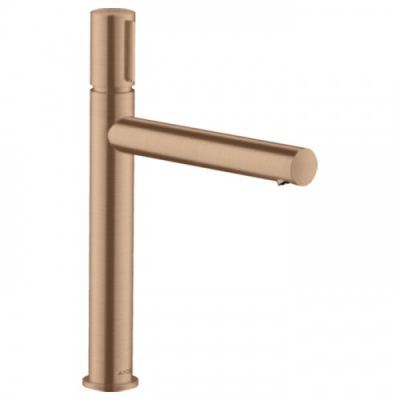 Axor Uno Смеситель для раковины 200 Select, на 1 отв., цвет: шлифованное красное золото 45013310