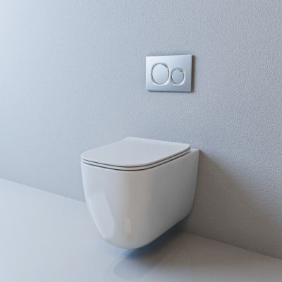 Унитаз подвесной GARANT (White). Размер: 510x350x360