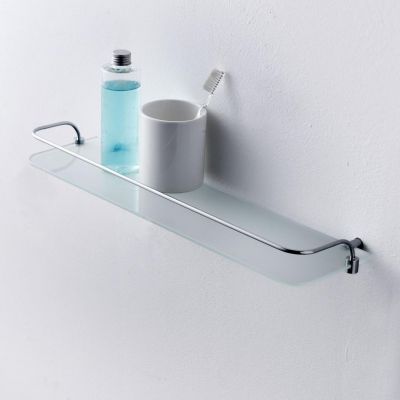 K/MEN03/53/SAT Полка Etrusca Complementi, 50х4х16 см, матовое стекло (цвет - хром)