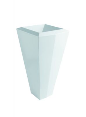 Olympia Crystal, раковина напольная 45х45см, цвет белый глянцевый CRY4745001