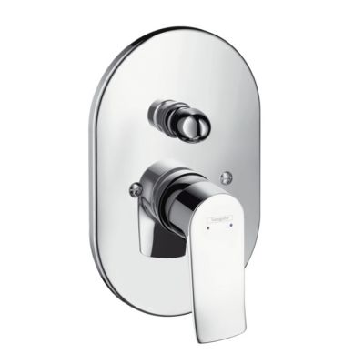 31484000 Hansgrohe Metris S Смеситель для ванны, однорычажный, СМ, внешняя часть, цвет: хром