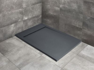 Душевой поддон 120x80 Radaway Teos F anthracite HTF12080-64
