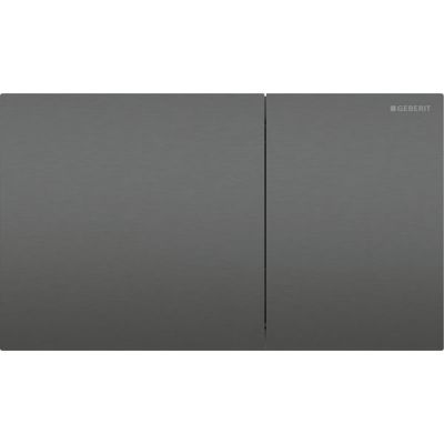 115.622.QD.1 Geberit Sigma70 Клавиша для двойного смыва, черный хром матовый