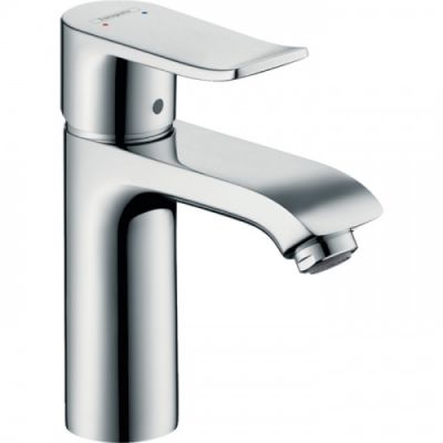Hansgrohe Metris Смеситель для раковины, однорычажный, на 1 отв., излив: 15.1см., цвет: хром 31084000