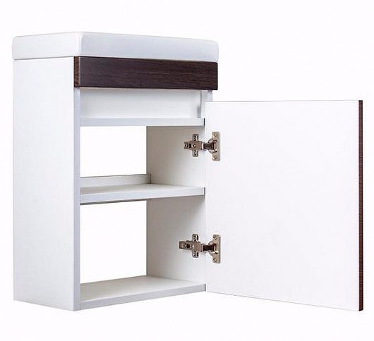 Тумба с раковиной подвесная "Compact", Como 40, Люкс венге