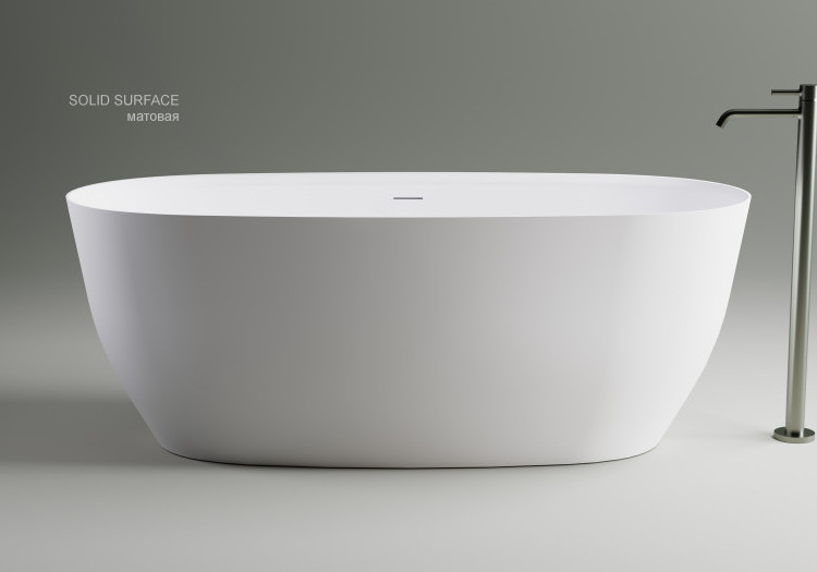 Ванна Astra-Form АТРИЯ 160*75 с интегрированным переливом, SOLID 1600х750