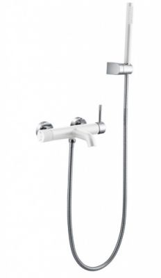 Смеситель для ванны, Boheme UNO. White Chrome 463-WCR