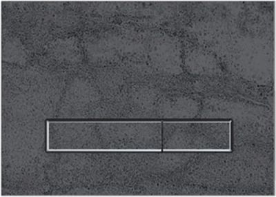KK-POL 350/PPK/412-00-03 Vitrum Grande V1 Кварцевая панель смыва для инсталляции, цвет Pietra Antracite
