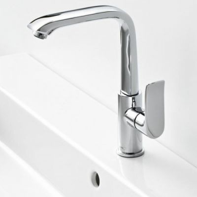 Hansgrohe Metris Смеситель для раковины 230, однорычажный, cо сливным клапаном Push-Open, цвет: хром 31187000