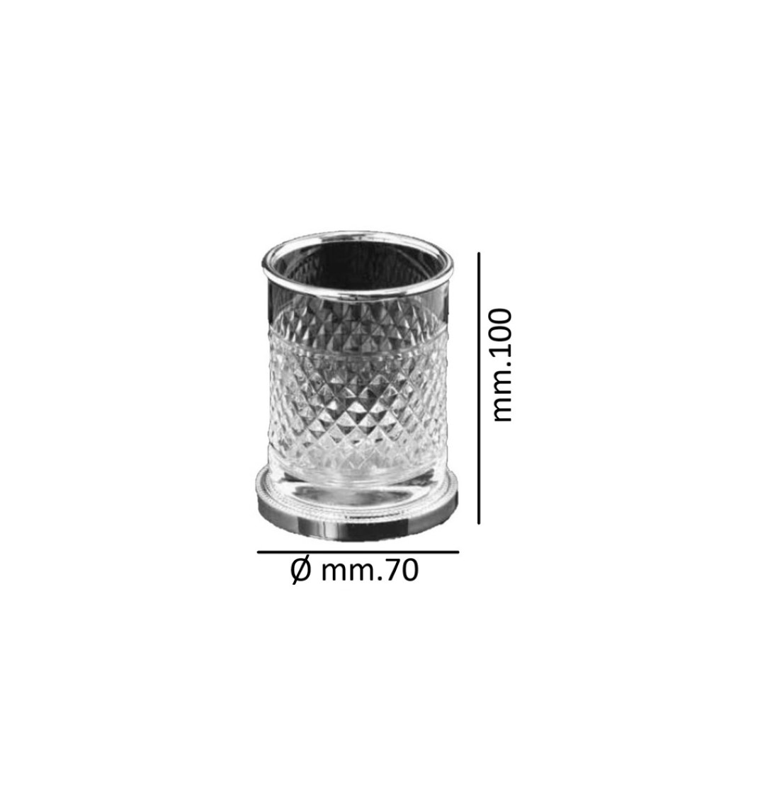 Стакан настольный AURA Gold 10252-G