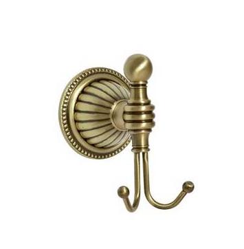 Крючок двойной Hermitage Bronze 10325
