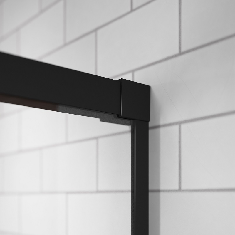 Шторка на ванну 170 см Radaway IDEA Black PN DWJ