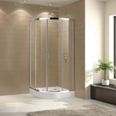 Душевой уголок 90x90 Cezares ECO -O-R-2-90-C-Cr