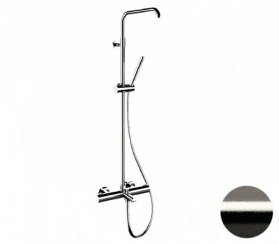Душевая система термостатическая с изливом Remer Elegance EQ34A7MMSSOFNP, никель брашированный
