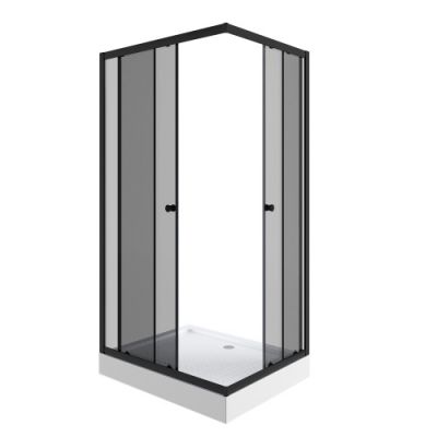 Niagara Eco Душ. уголок NG-012-14QT (1200х800х1950) низкий поддон(13см) стекло ТОНИРОВАННОЕ,
