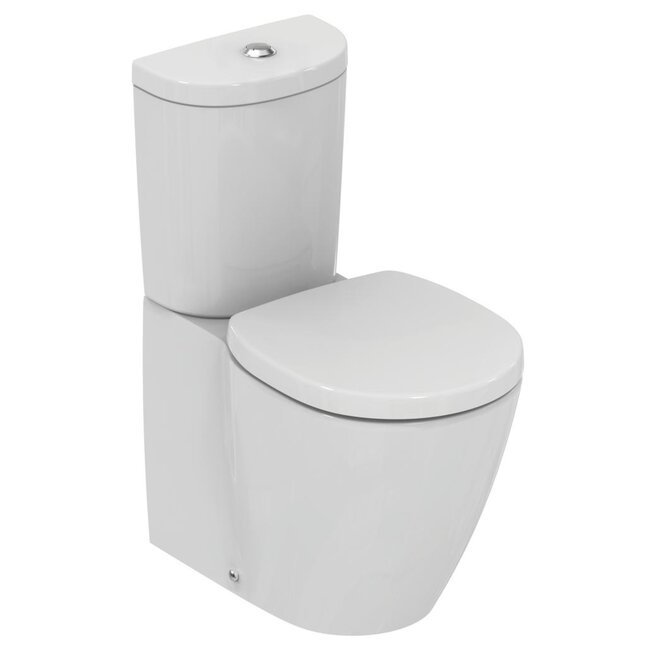 Напольный пристенный унитаз для монтажа с бачком Ideal Standard CONNECT SPACE E119601