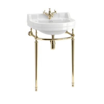 Консоль для раковины 56 см Burlington Edwardian T24A GOLD