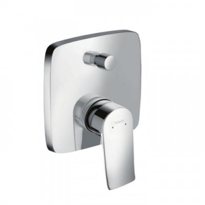 Hansgrohe Metris Смеситель для ванны, однорычажный, встраиваемый, внешняя часть, цвет: хром 31451000