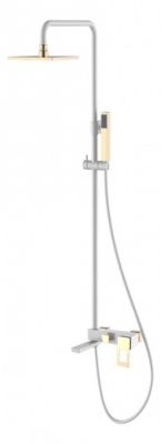 Стойка для душа Q WhiteGold_Комплект 148-WG