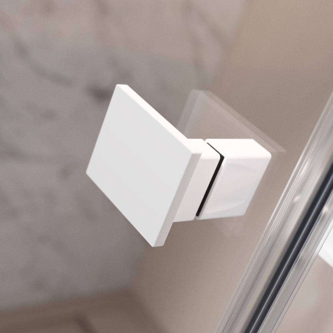 Душевая дверь 90 см Radaway Essenza Pro White DWJ 10099090-04-01L белый